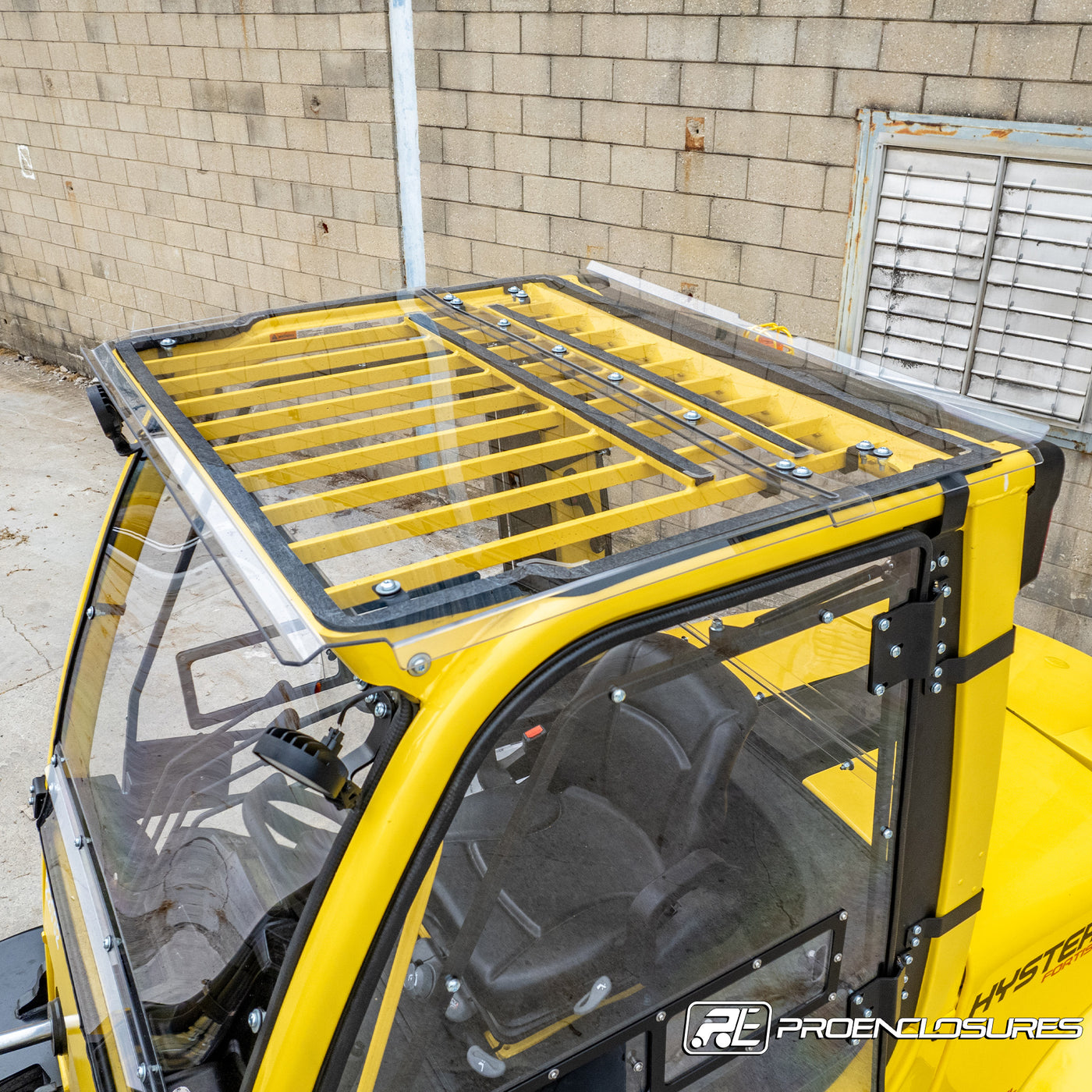 Hyster-Yale Forklift Front Windshield