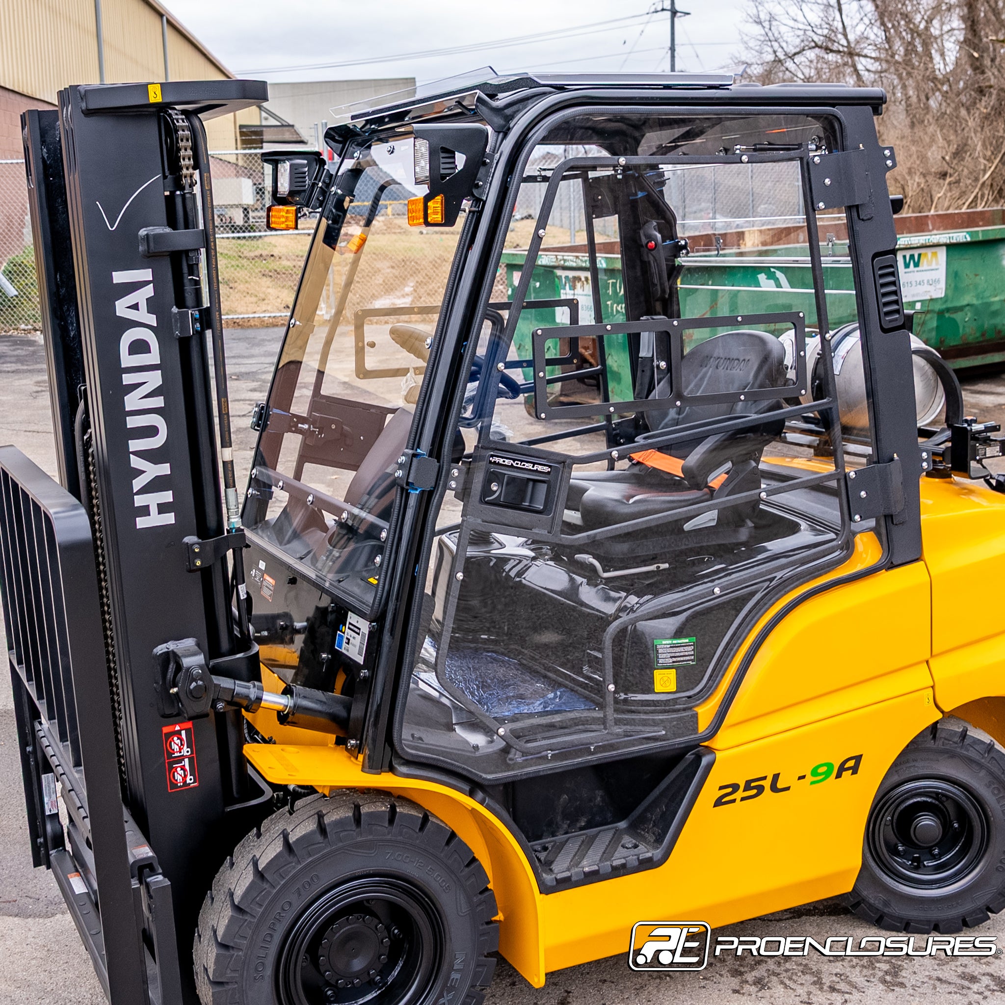 Hyundai Forklift Doors – ProEnclosures
