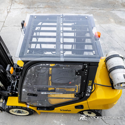 Yale 70UX Forklift clear roof