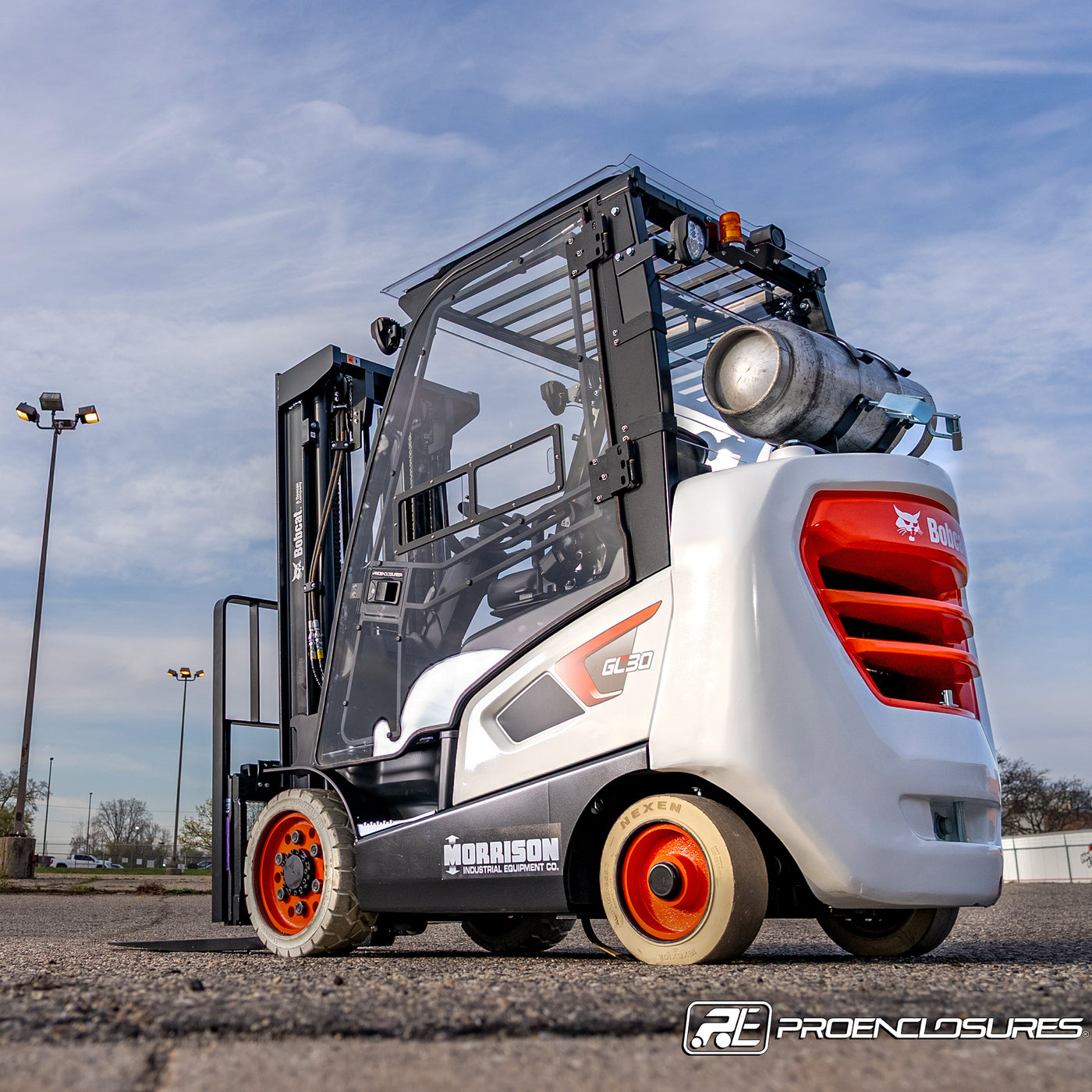 Bobcat Forklift Full Cab Enclosure