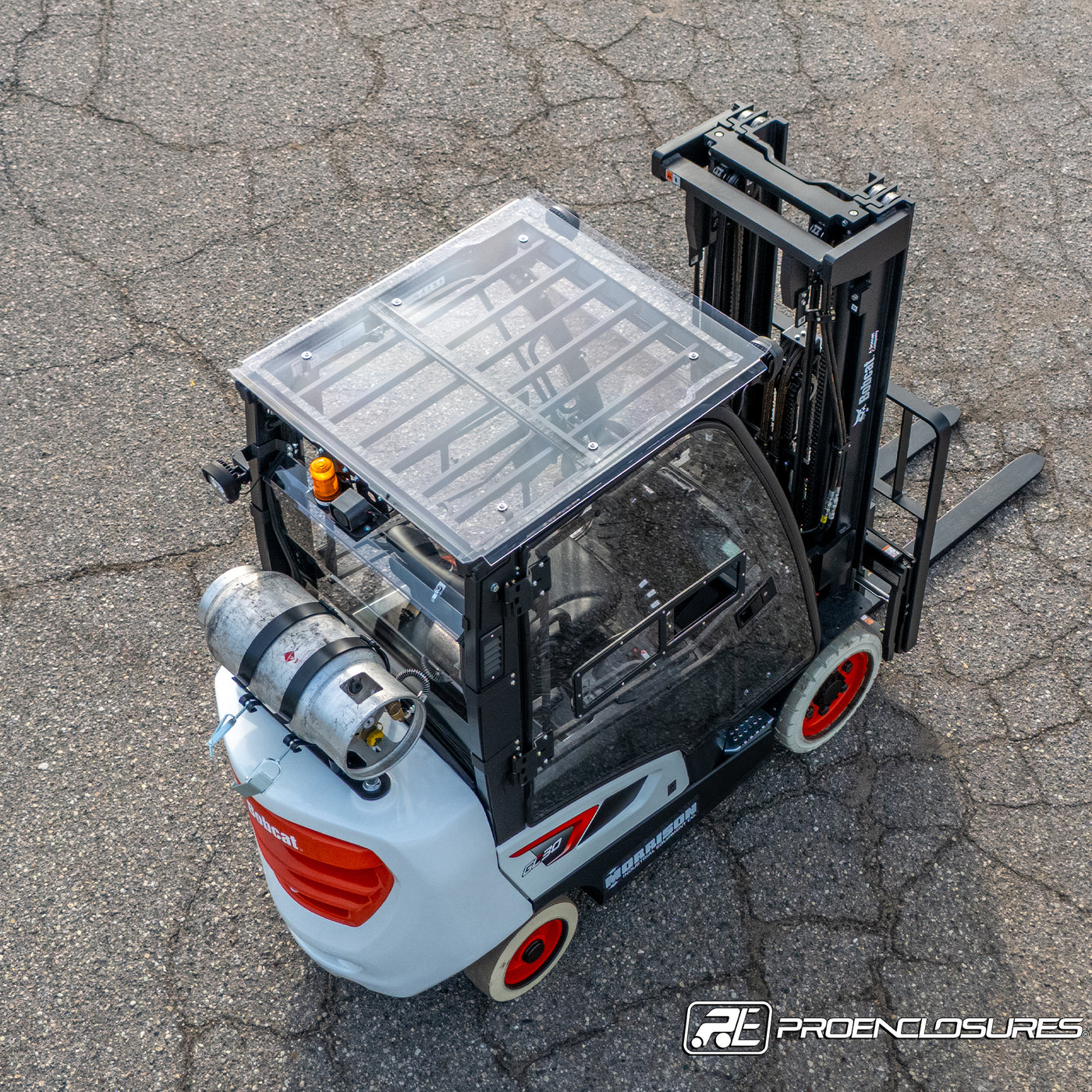 Bobcat Forklift Full Cab Enclosure