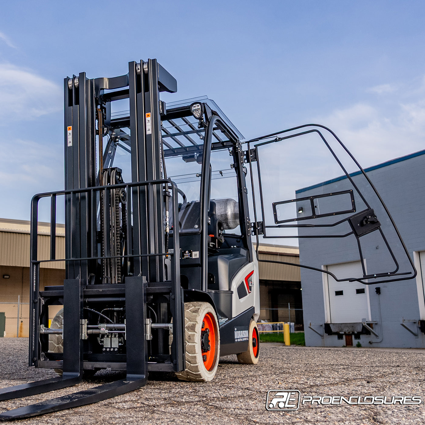 Bobcat Forklift Cab Doors