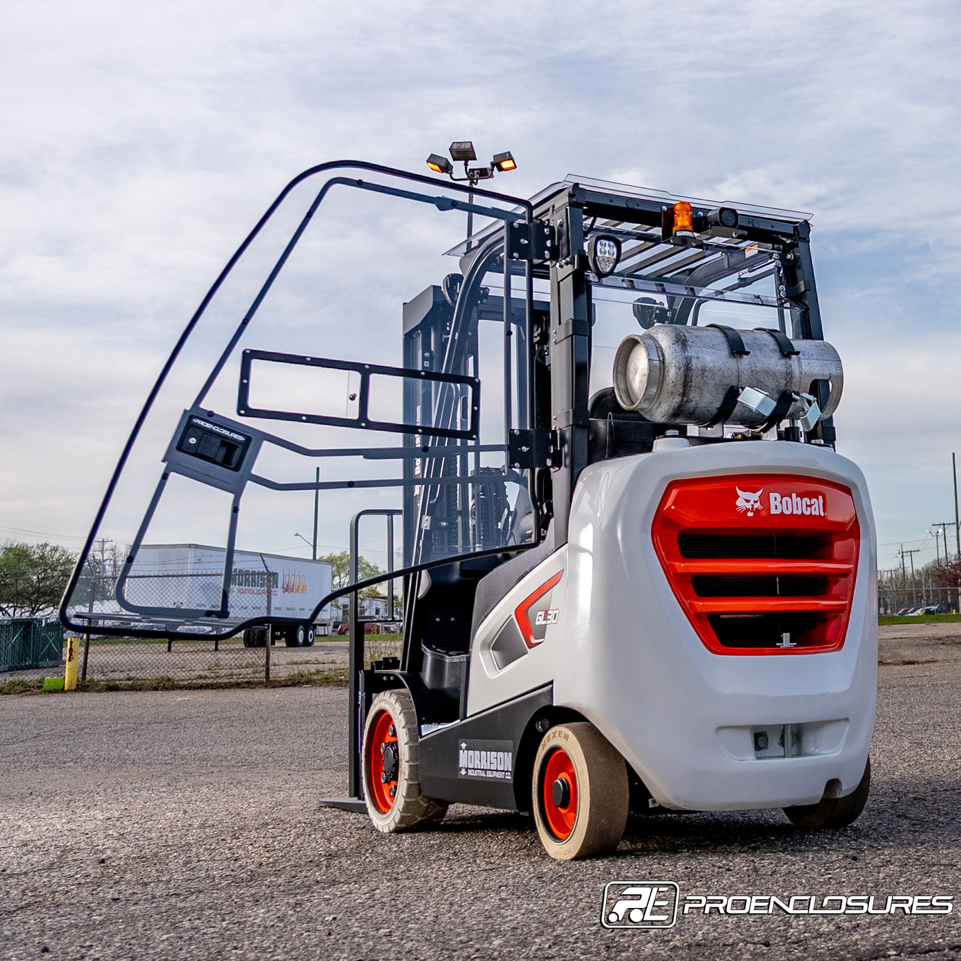 Bobcat Forklift Cab Doors