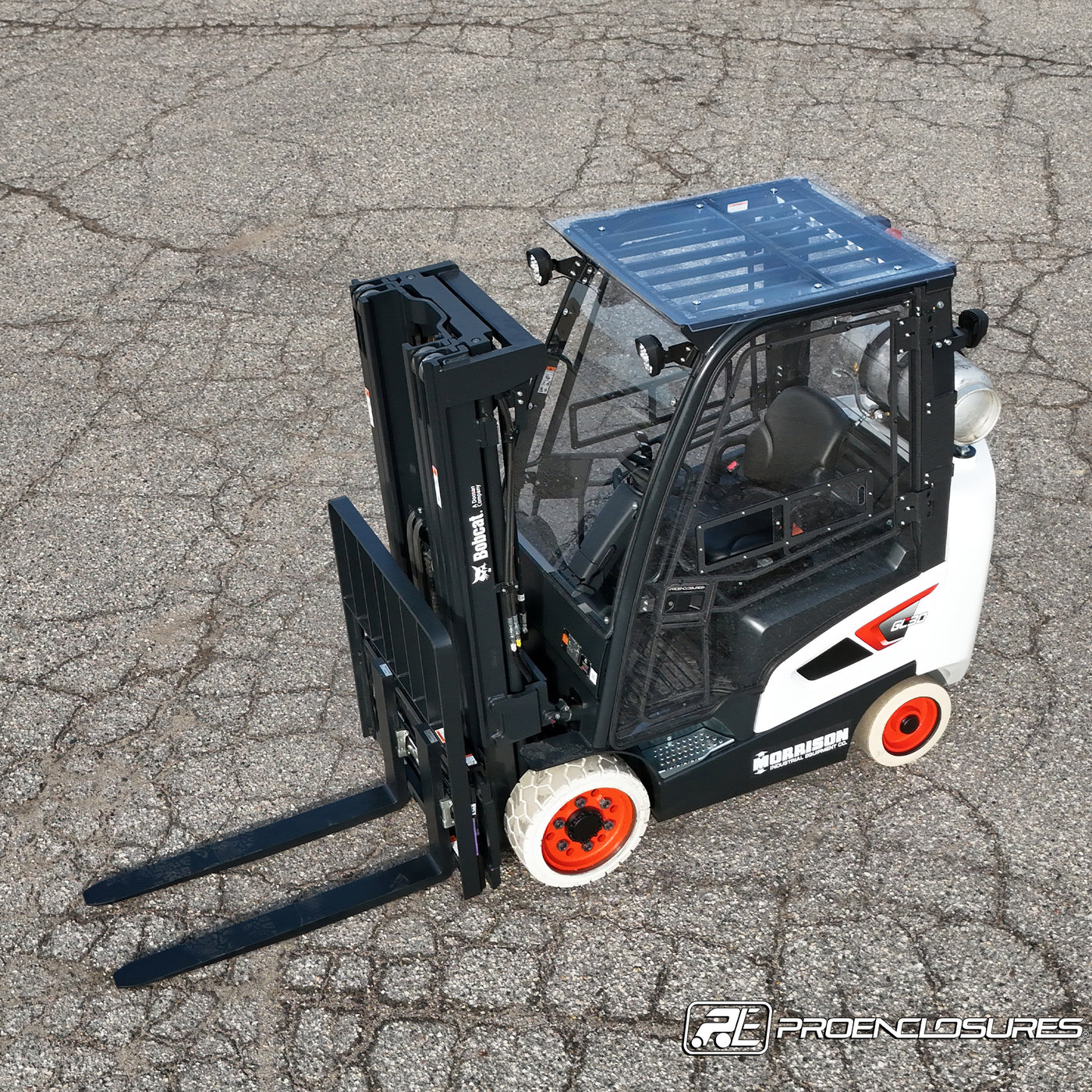 Bobcat Forklift Roof