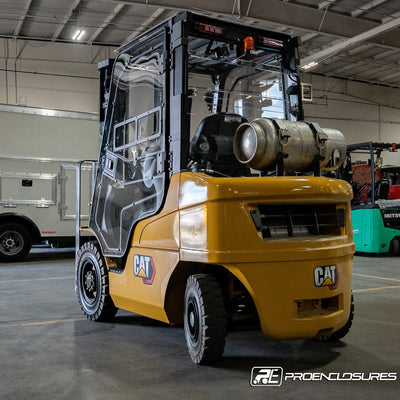 Cat Forklift polycarbonate Rear Windshield