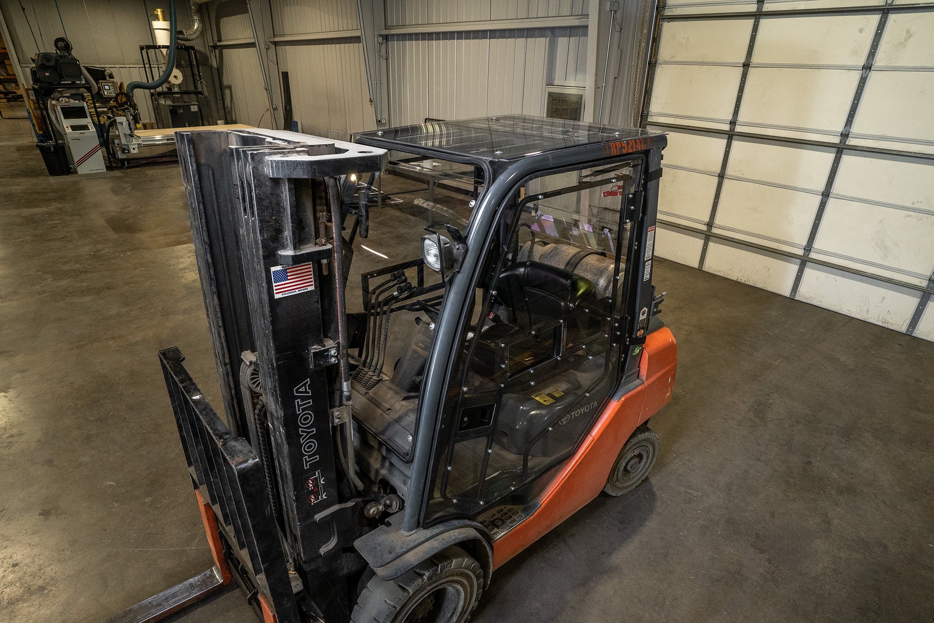 Toyota Forklift Cab Enclosure Parts ProEnclosures