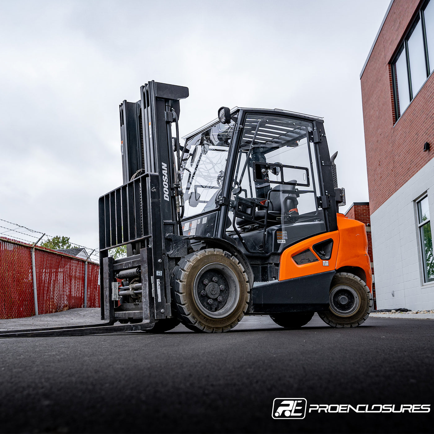 Doosan Forklift Cab Enclosure