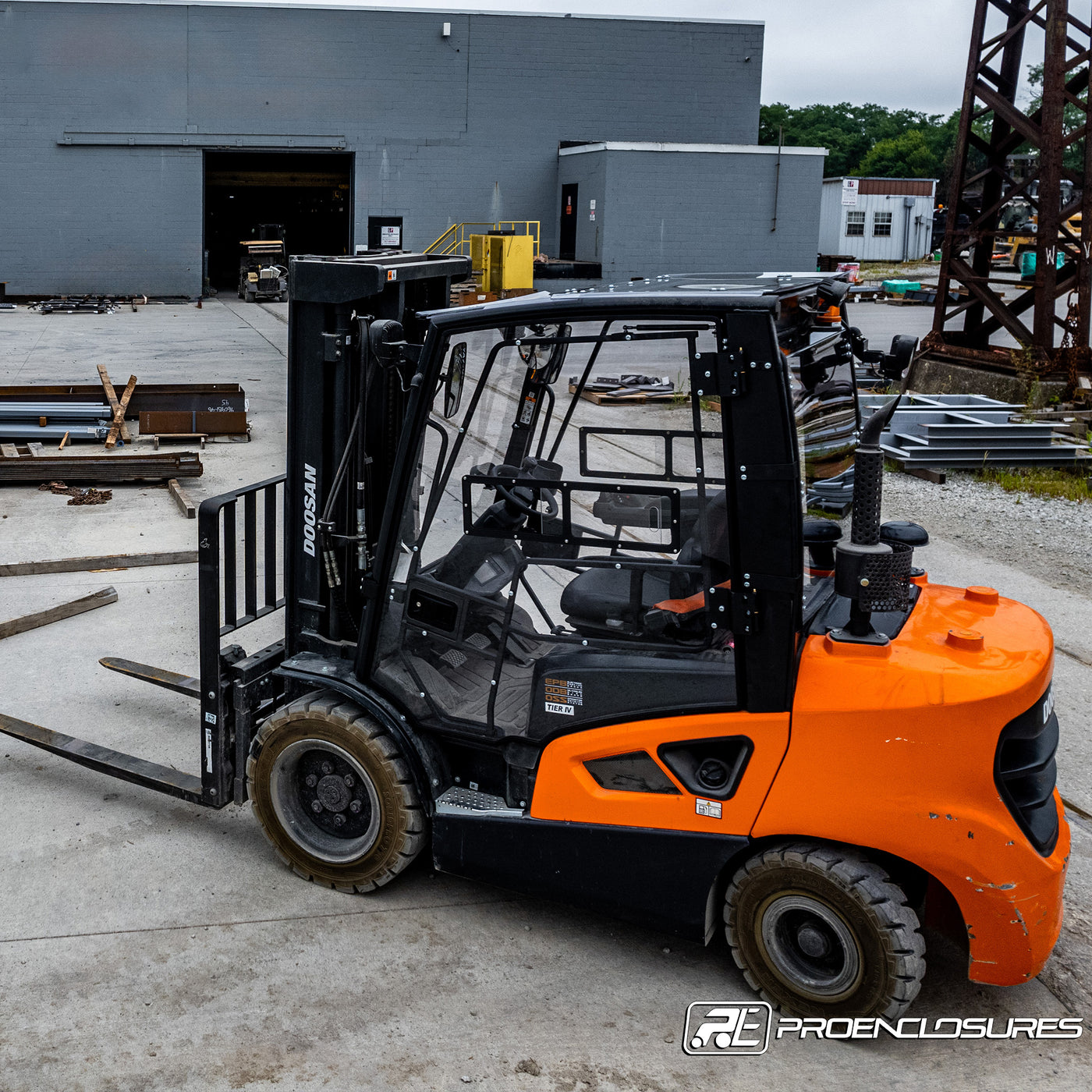 Doosan Forklift Cab Enclosure