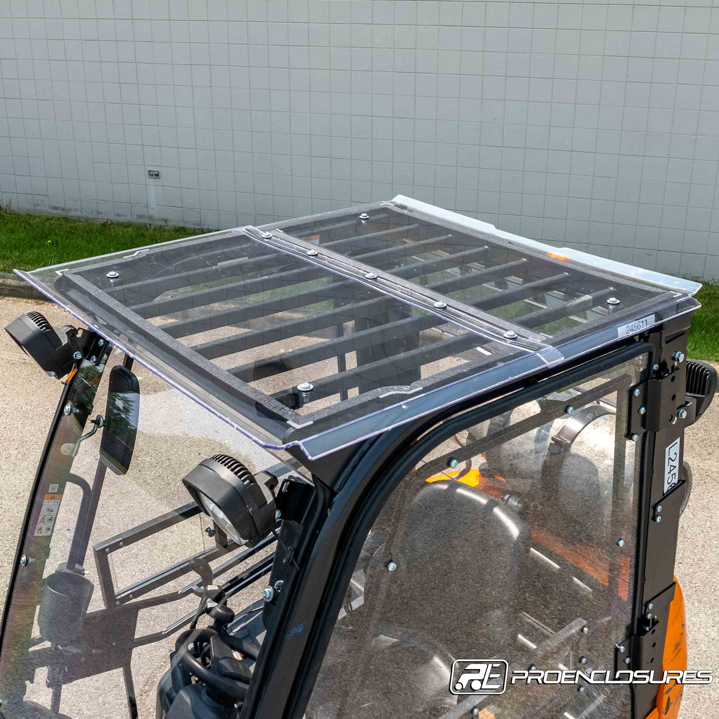 Doosan forklift roof