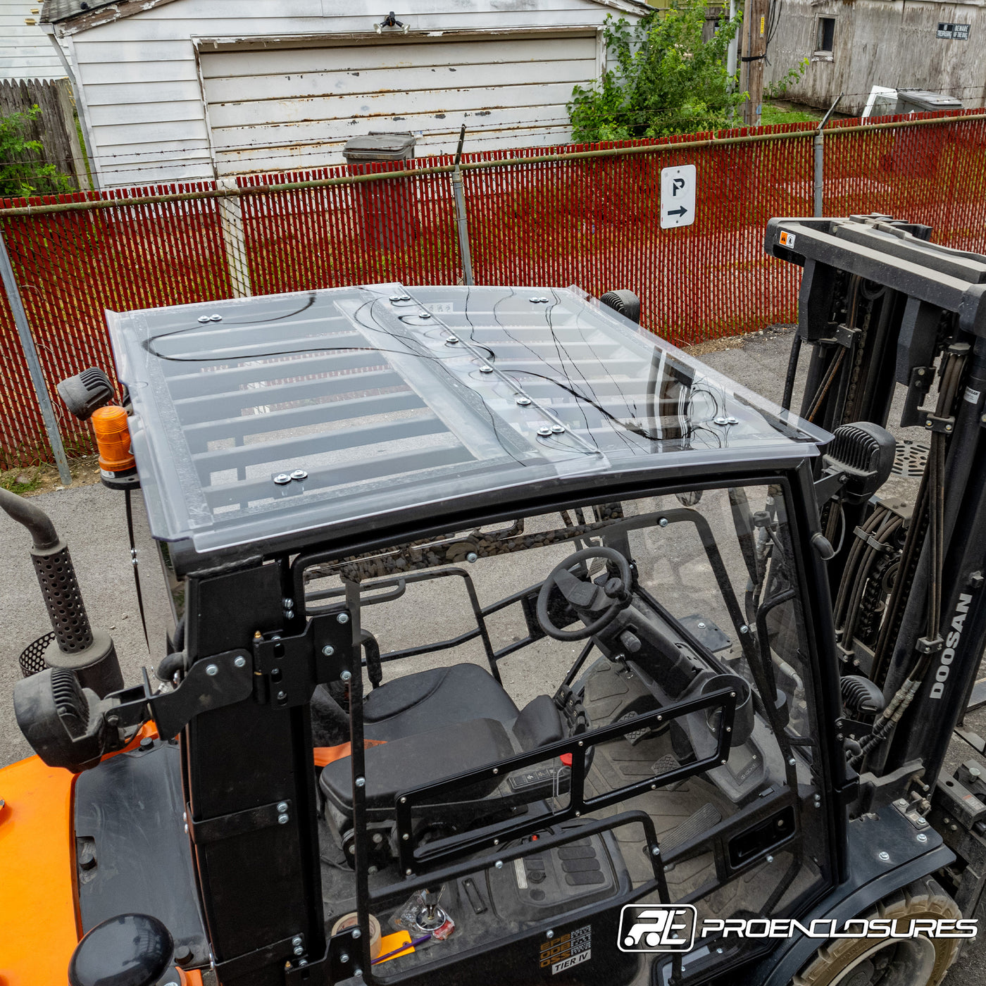 Doosan Forklift Roof