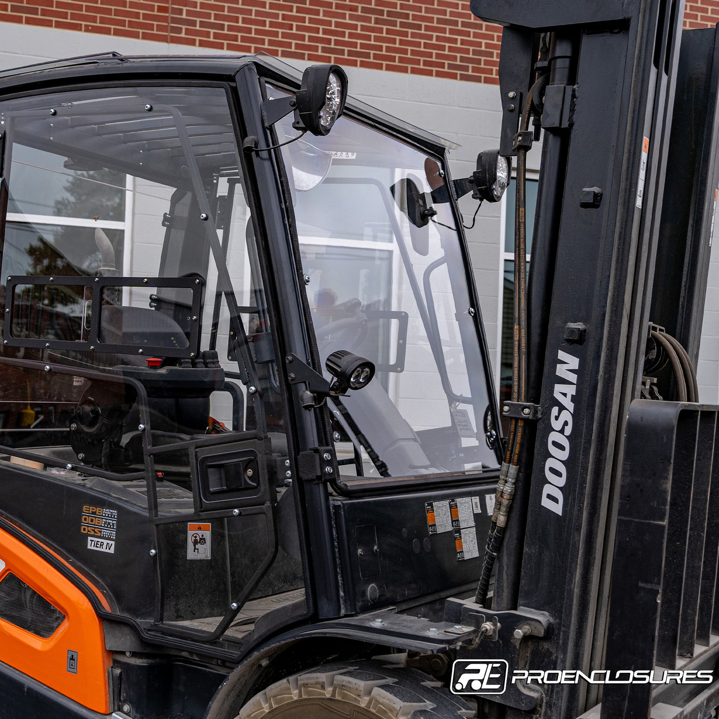 Doosan Forklift Windshield