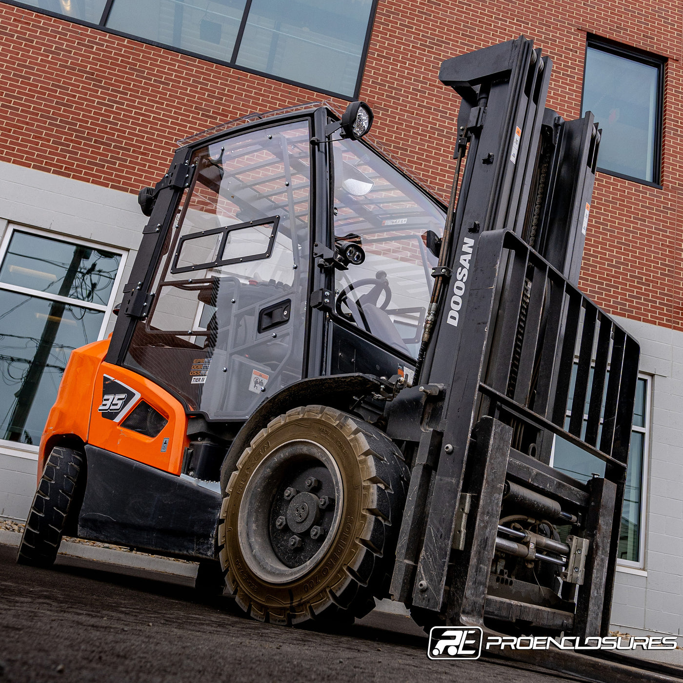 Doosan Forklift Windshield