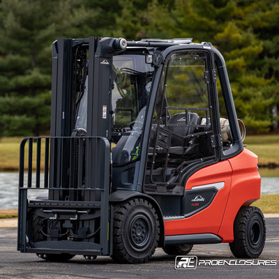 Linde h35 1202 Forklift Front Windshield