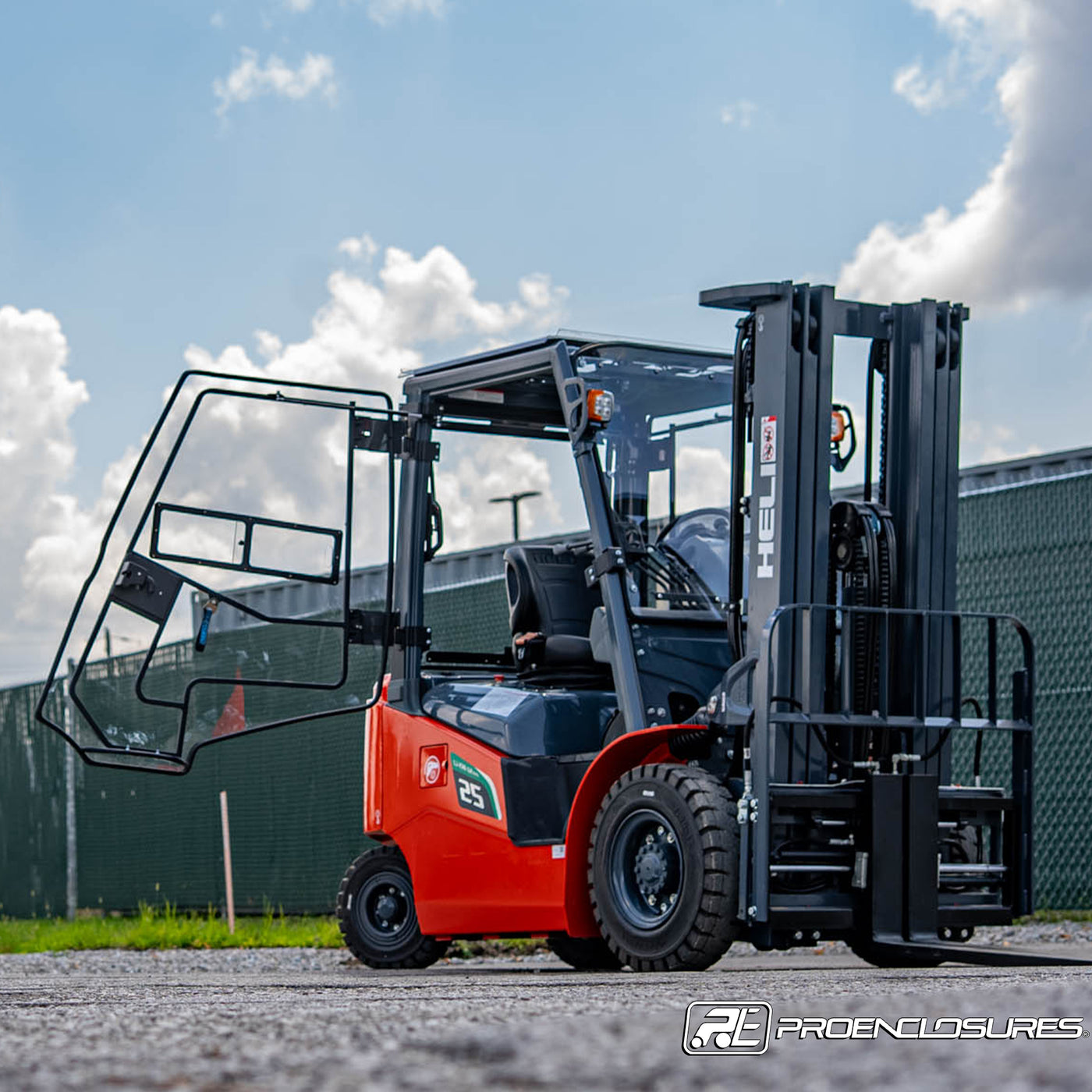 Heli Forklift Cab Enclosure