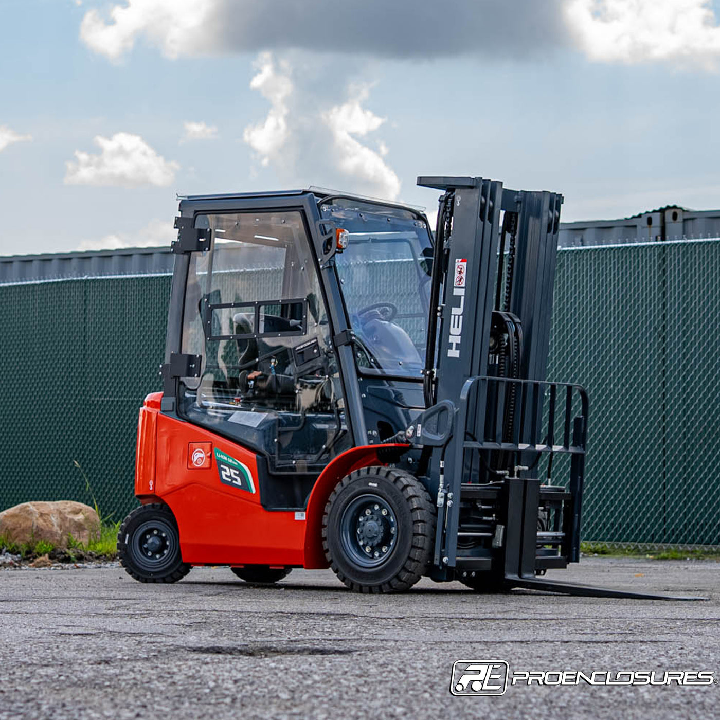 Heli Forklift Cab Enclosure