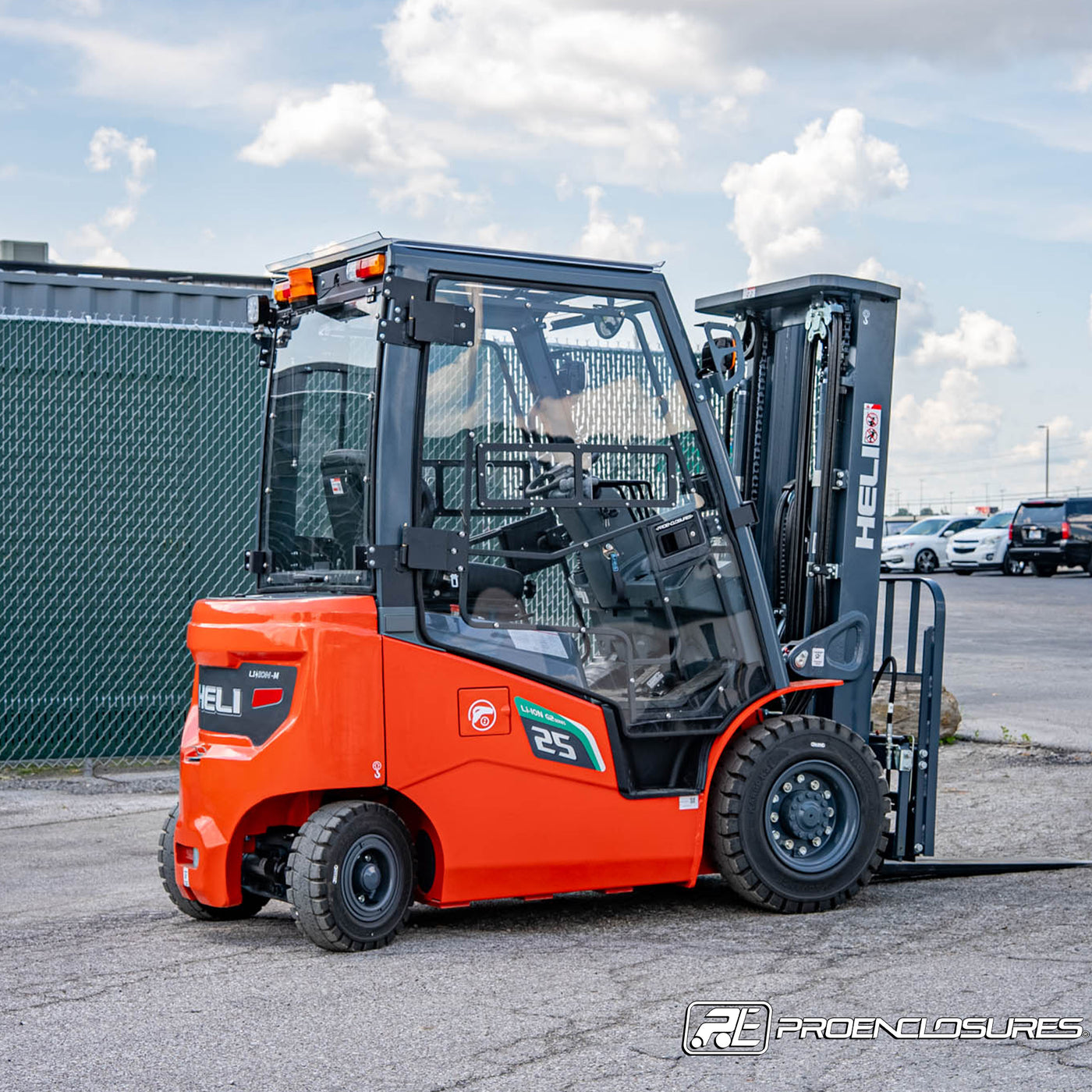 Heli Forklift Cab Enclosure
