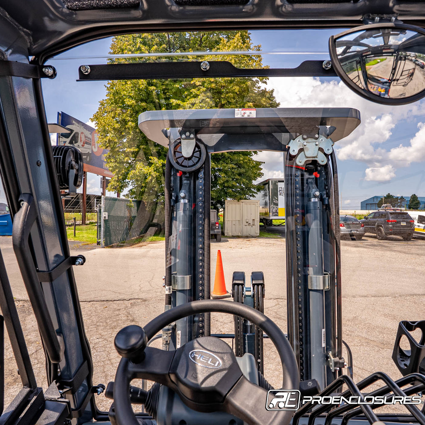 Heli Forklift Cab Enclosure
