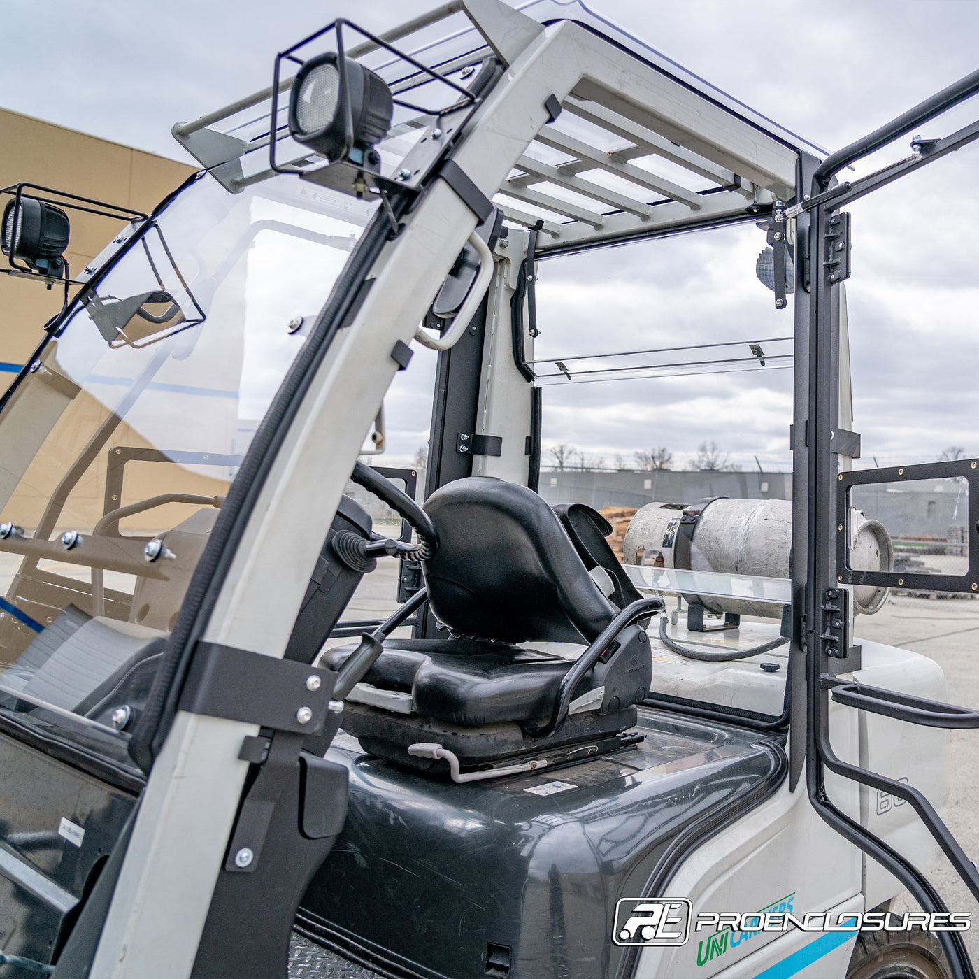 UniCarriers® Forklift Cab Enclosure – ProEnclosures