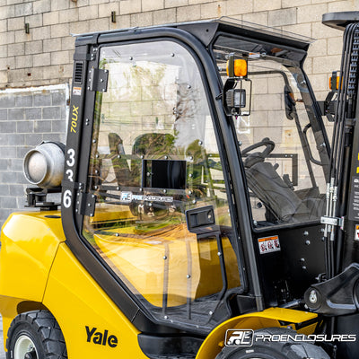 Yale 70UX Forklift Door Window Open