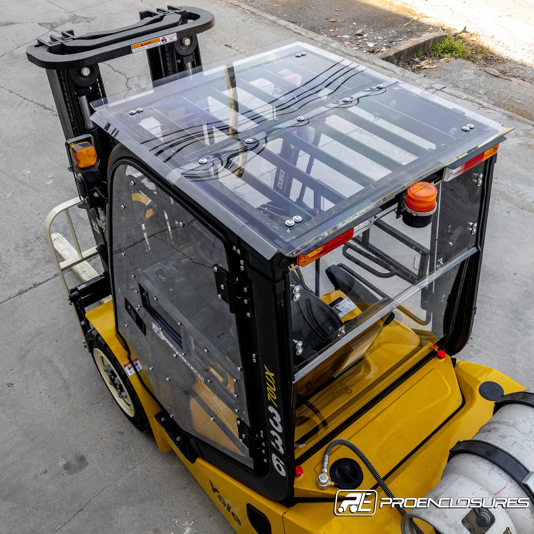 Forklift Cab Enclosures | Proenclosures – ProEnclosures