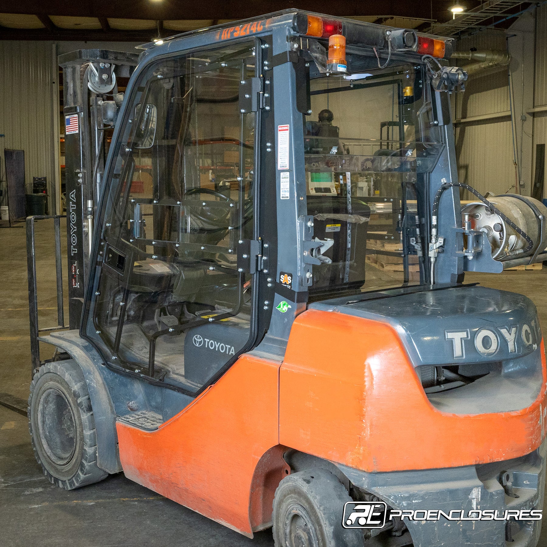 Toyota Forklift Doors ProEnclosures
