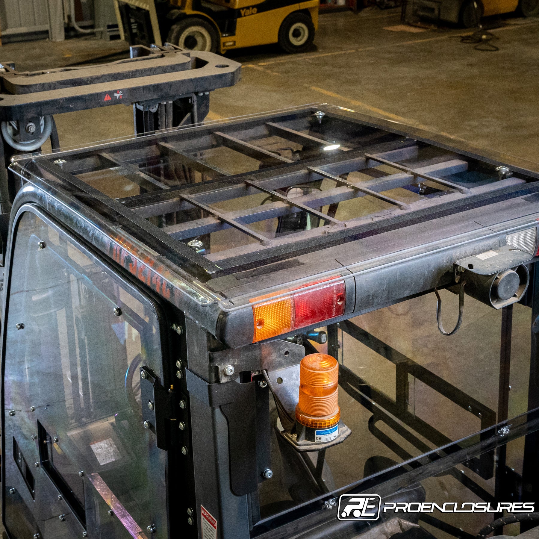 Toyota Forklift Cab Enclosure ProEnclosures