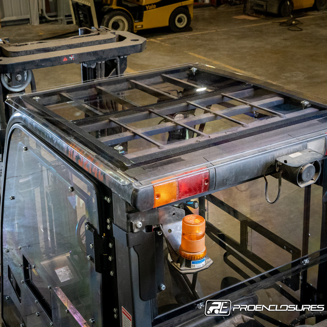 Toyota Forklift Roof – ProEnclosures